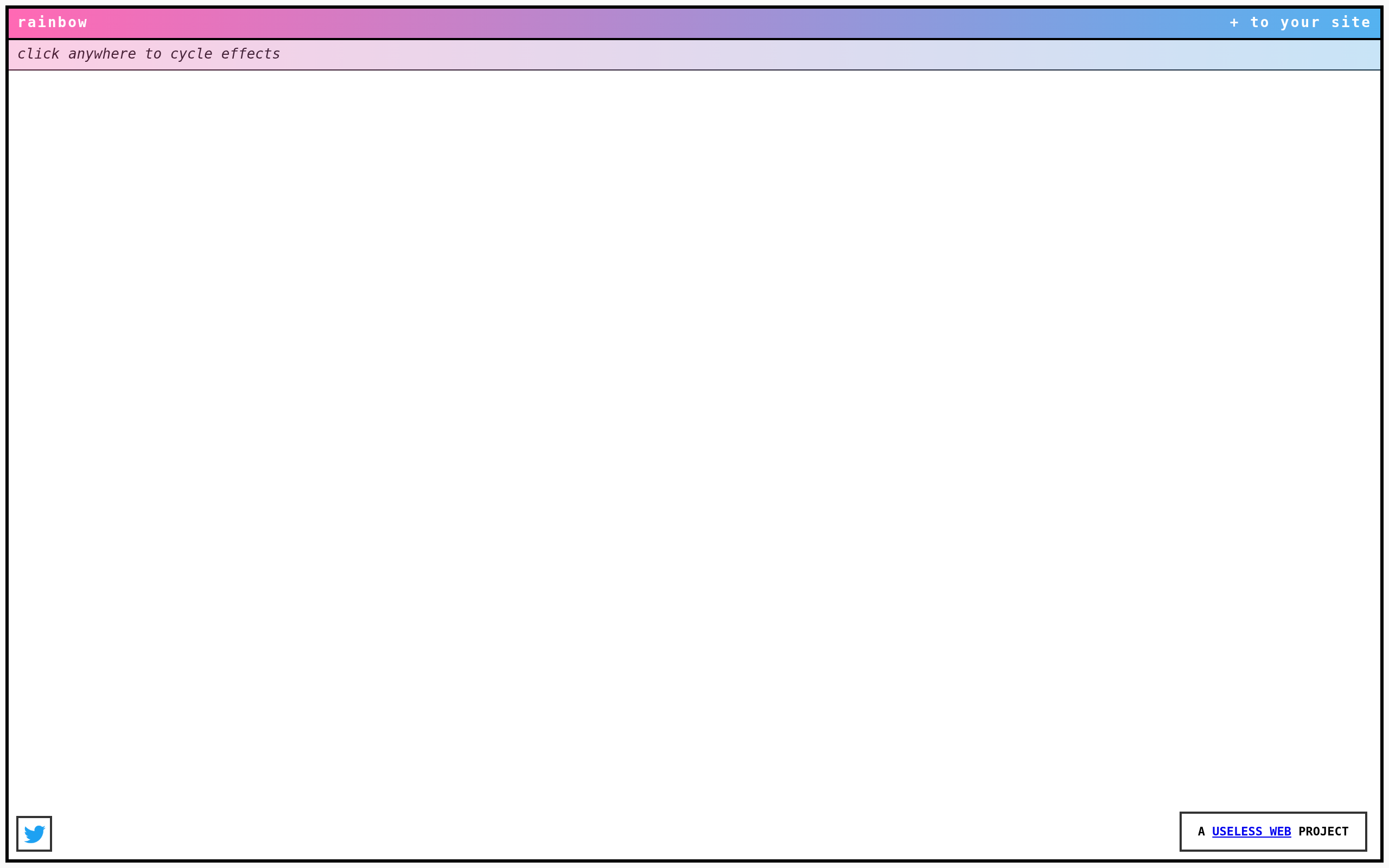 Screenshot von 90's Cursor Effects