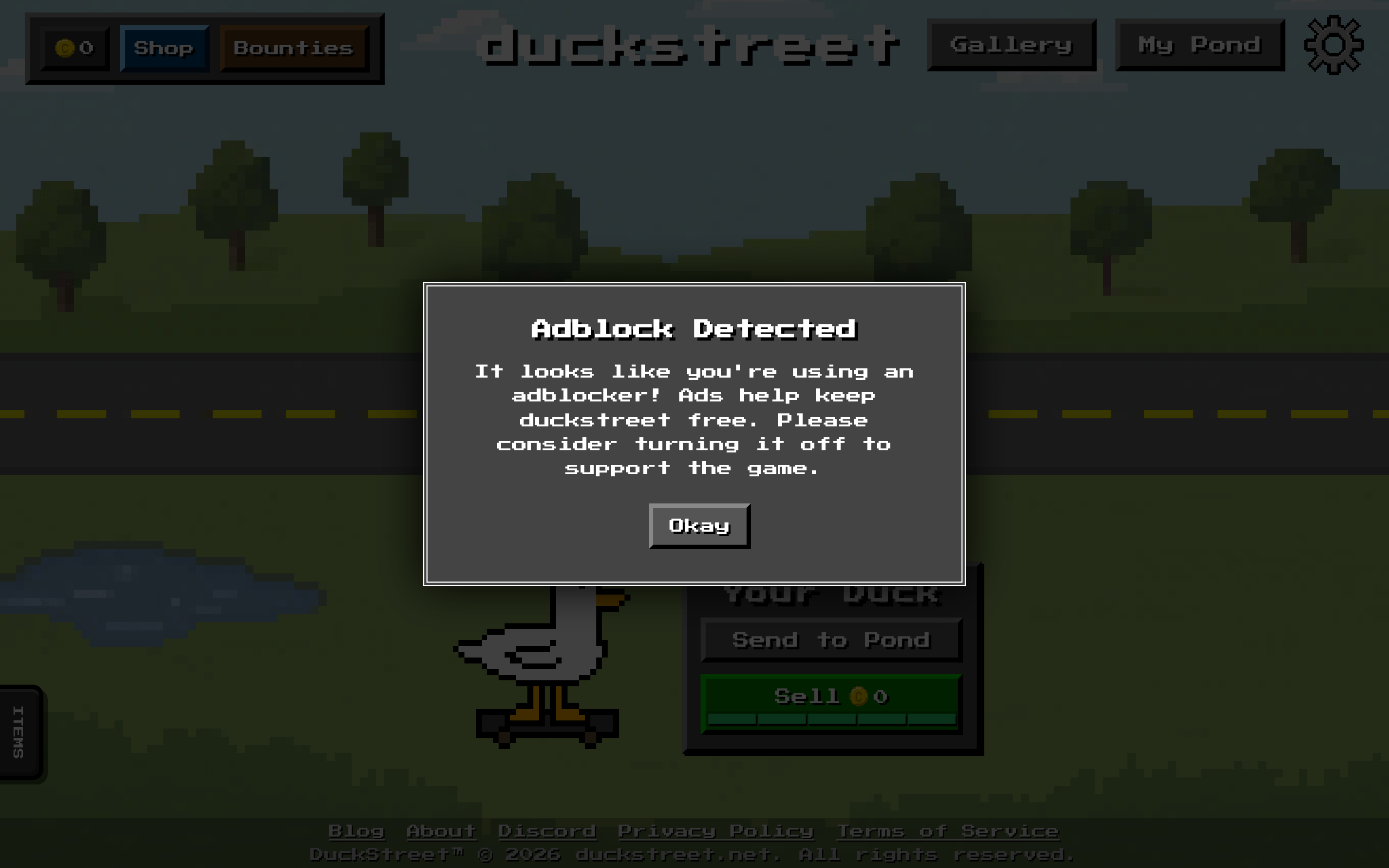 Screenshot von duckstreet - The Idle Duck Collector Game