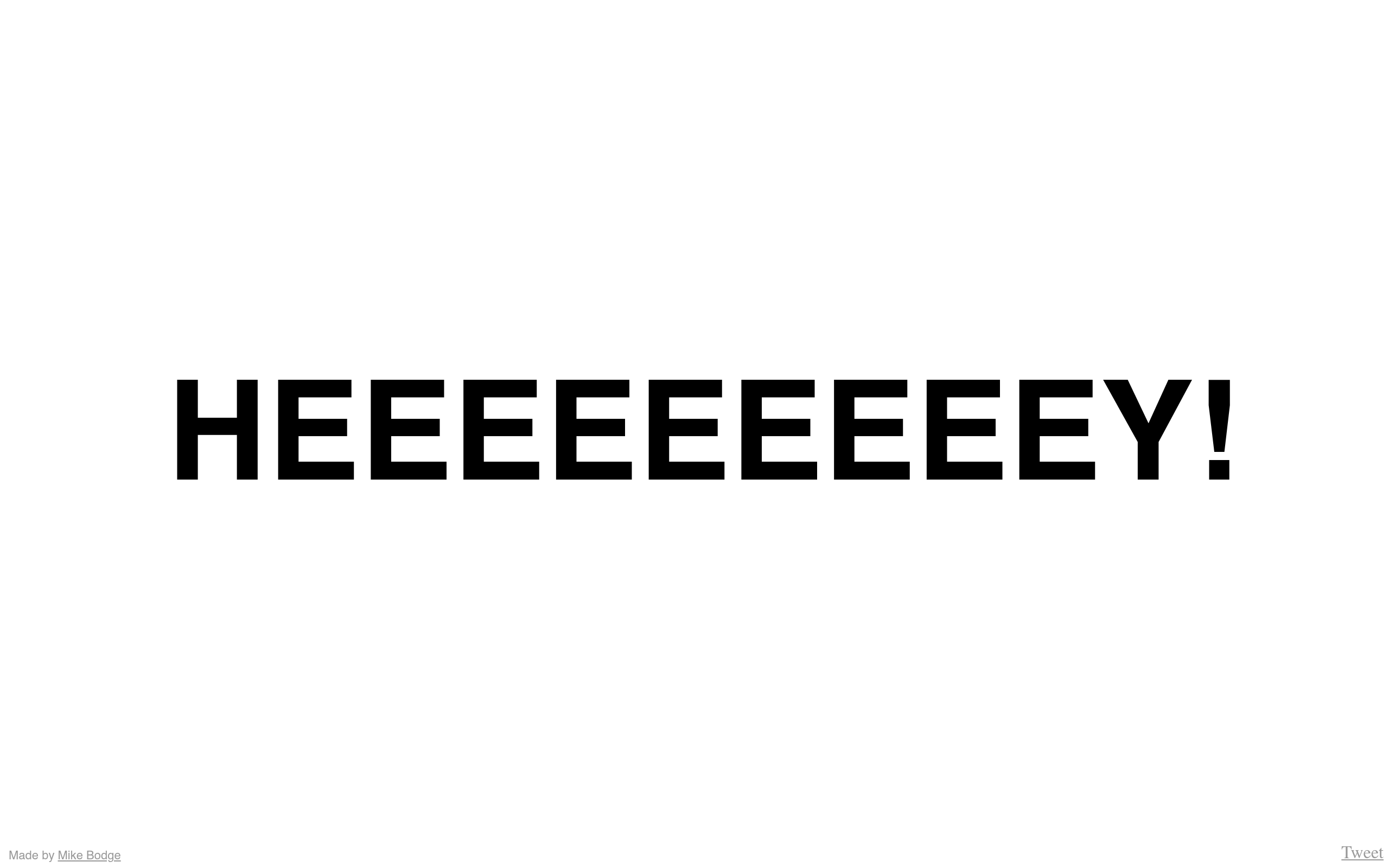 Screenshot von HEEEEEEEEEEEEEEY!