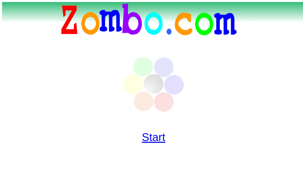 Screenshot von ZOMBO