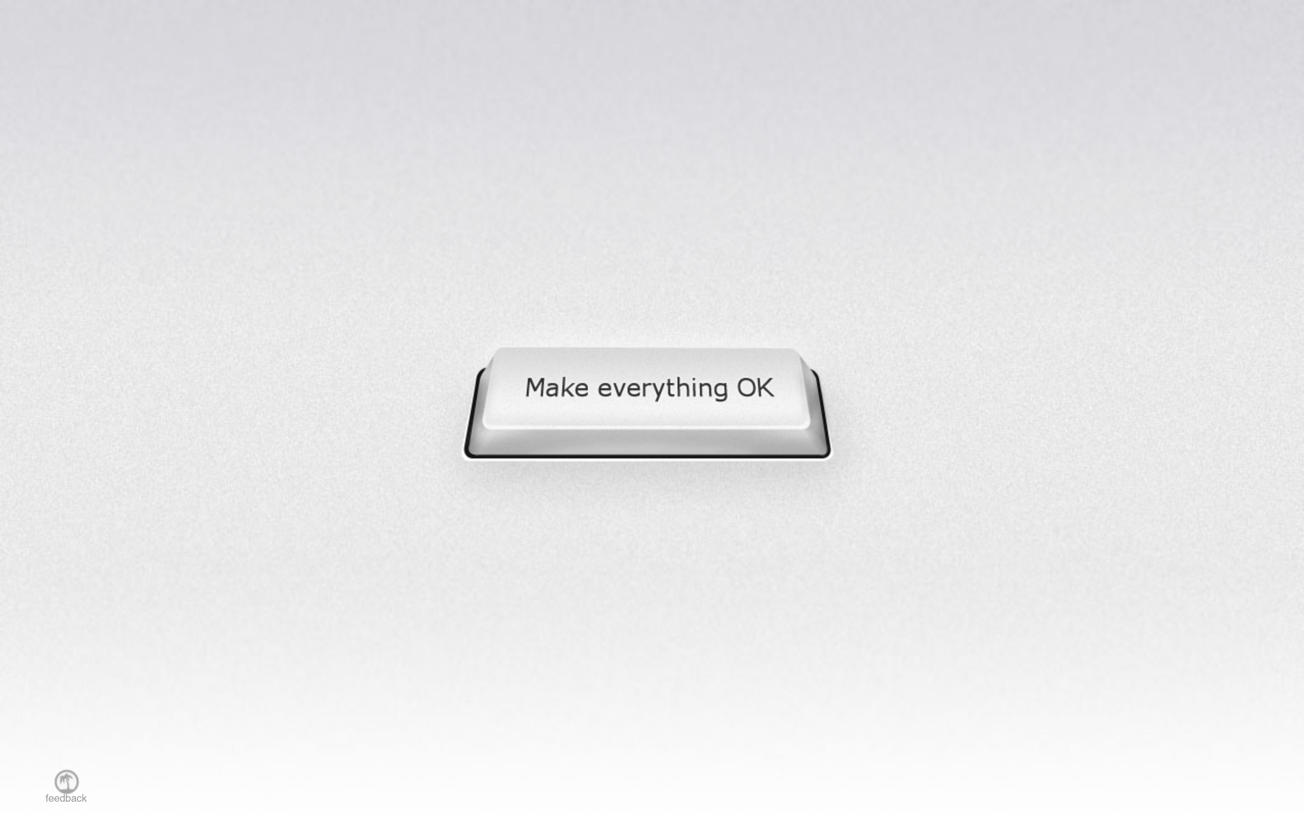 Screenshot von The magic button — Make Everything OK