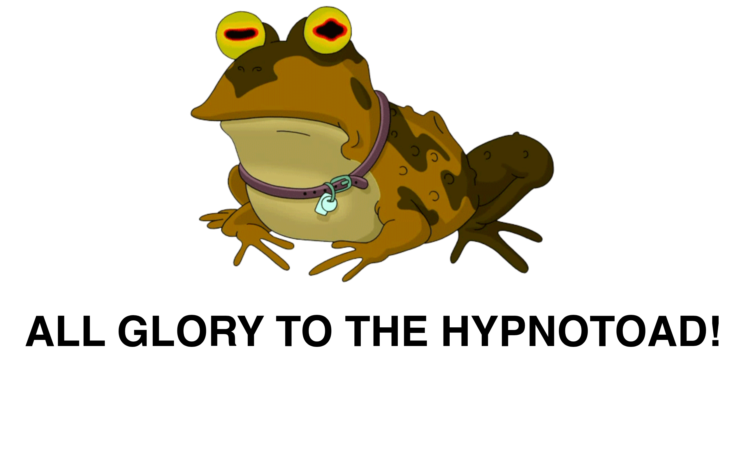Screenshot von r33b.net - ALL GLORY TO THE HYPNOTOAD!