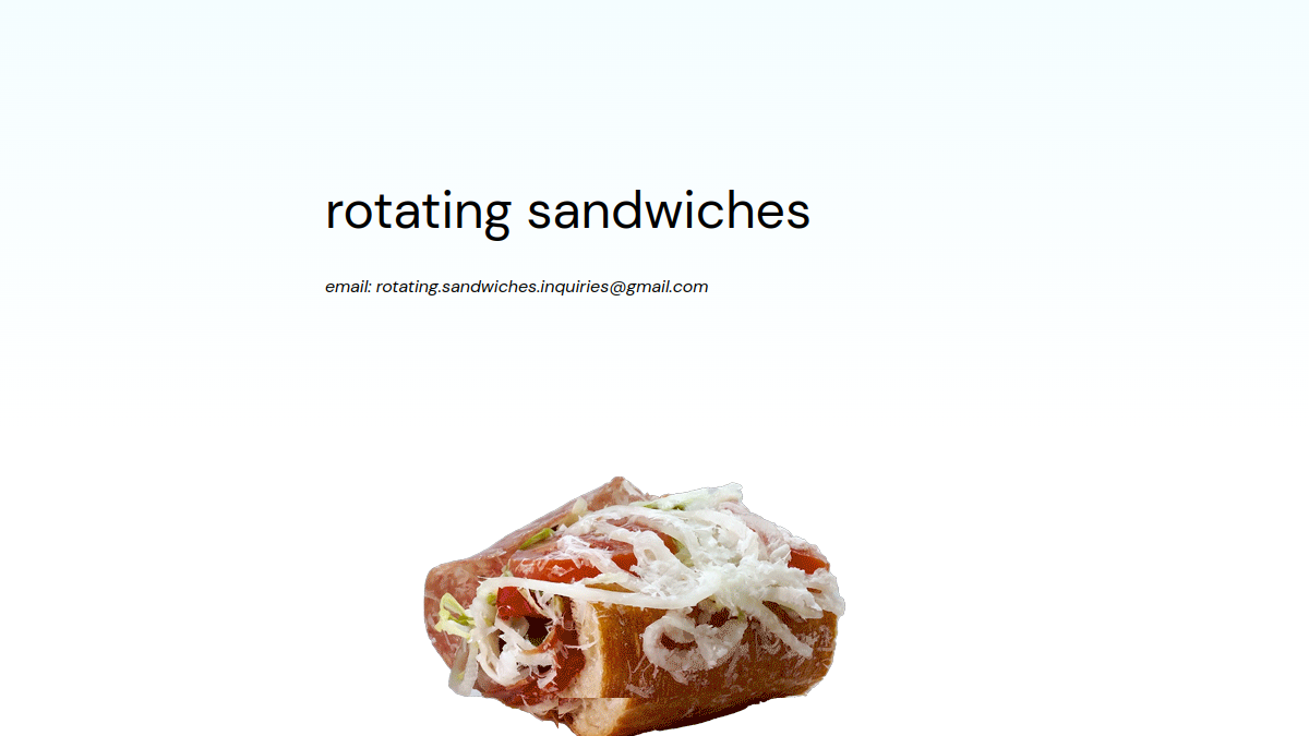 Screenshot von Rotating Sandwiches – that's it