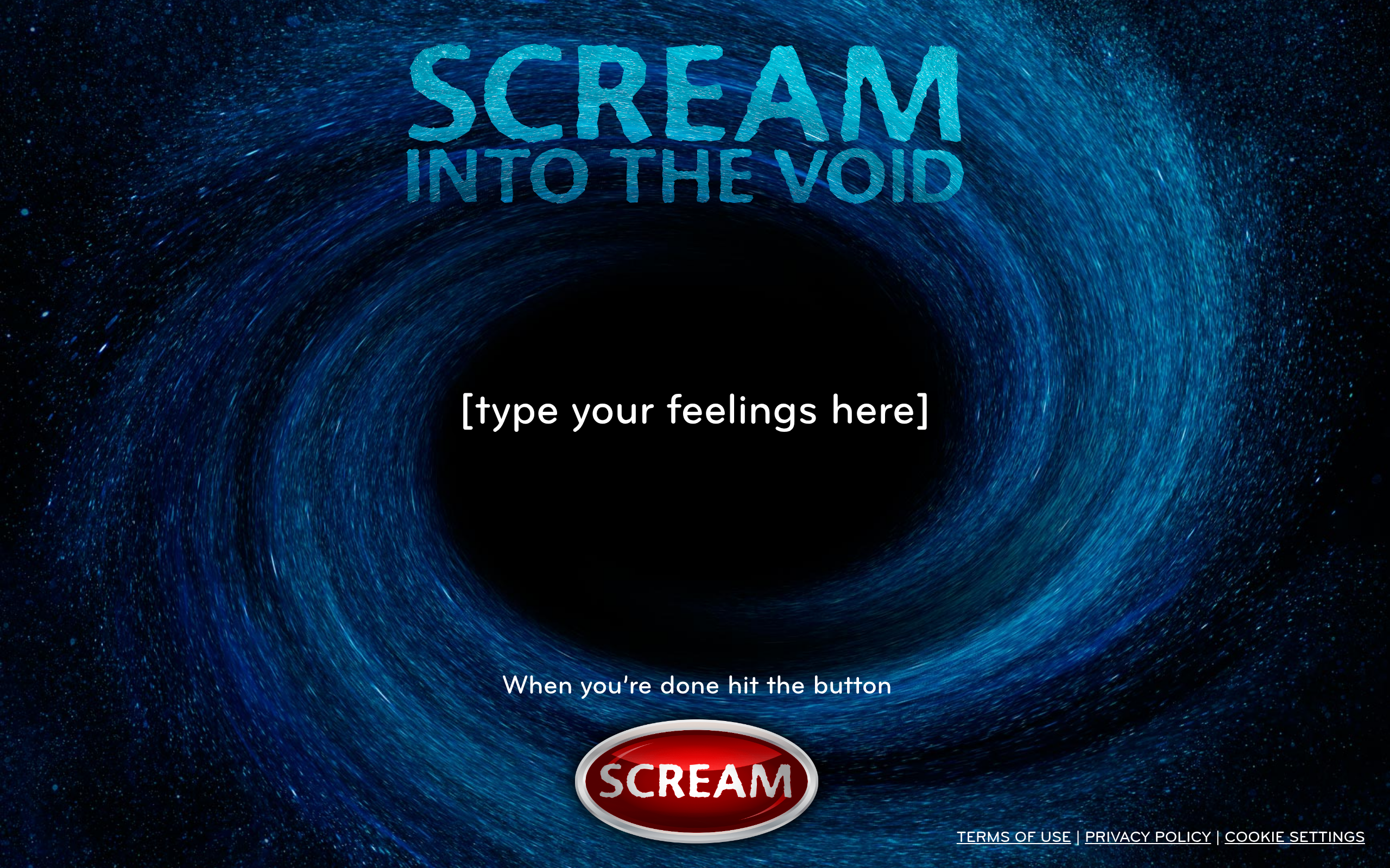 Screenshot von SCREAM INTO THE VOID